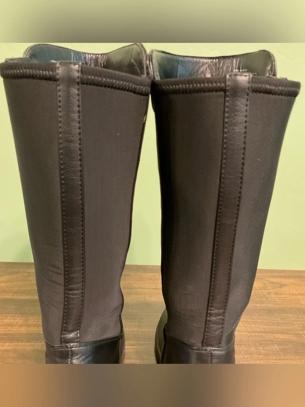 Michael Kors Emma Azeala Girls Riding Boots Black size 1